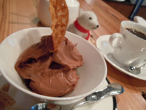 ベルギーチョコレートのアイスクリーム
