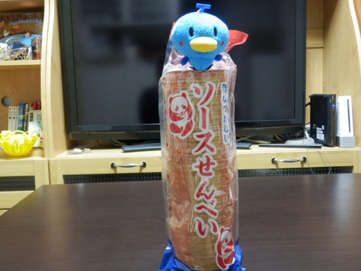 ソースせんべい