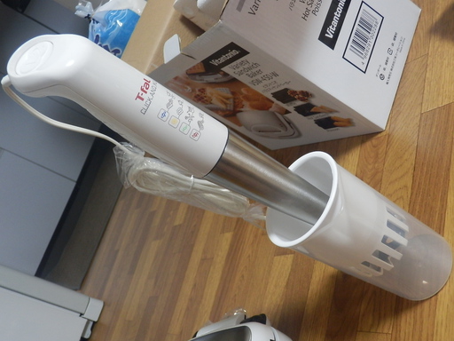 ティファール/T-Fal スティックミキサー クリック&ミックス ステンレス HB4501JP
