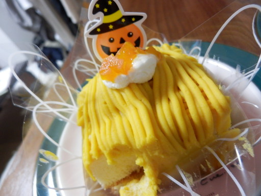 ハロウィンかぼちゃのモンブラン