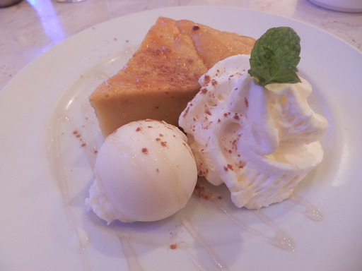 くるみと林檎のスイートポテトタルト