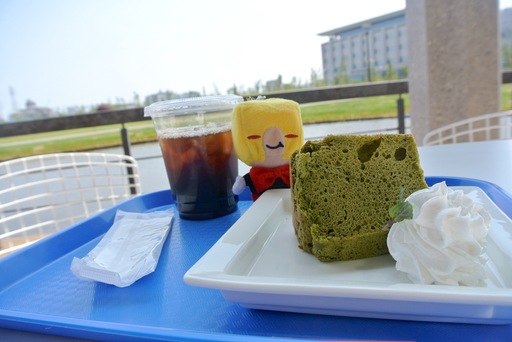 抹茶シフォンケーキ