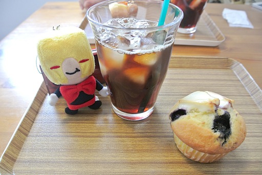 クリームチーズとブルーベリーのマフィン
