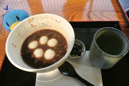 白玉ぜんざい