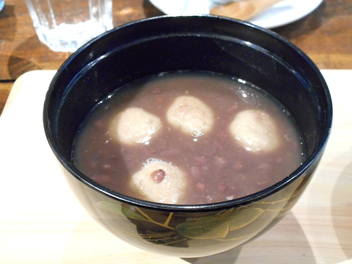 白玉ぜんざい