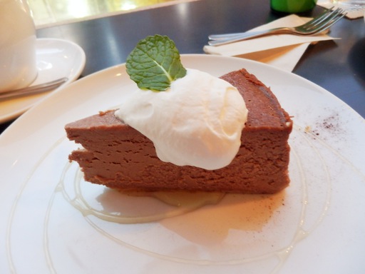 チョコレートベイクドチーズケーキ