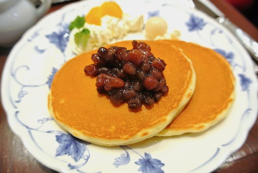 ぜんざいホットケーキ