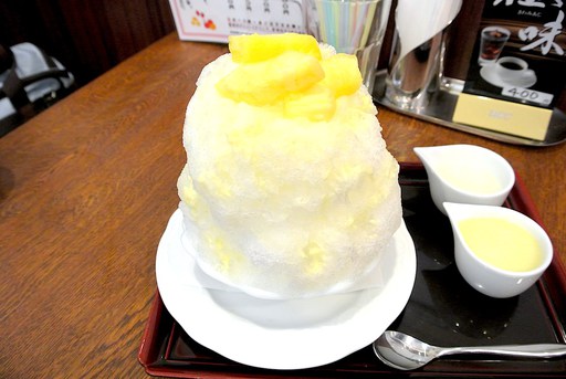 パイナップルかき氷